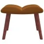 Brown velvet rocking chair with footrest by vidaXL, Rocking chairs - Ref: Foro24-328158, Price: 179,35 €, Discount: %