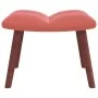 Schaukelstuhl mit Fußstütze aus rosa Samt von vidaXL, Schaukelstühle - Ref: Foro24-328154, Preis: 182,09 €, Rabatt: %