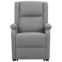 Sillón elevable tela gris claro de vidaXL, Sillones - Ref: Foro24-329699, Precio: 344,58 €, Descuento: %