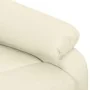 Sillón elevable tela crema de vidaXL, Sillones - Ref: Foro24-329708, Precio: 344,55 €, Descuento: %
