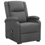 Sillón elevable tela gris oscuro de vidaXL, Sillones - Ref: Foro24-329700, Precio: 341,44 €, Descuento: %