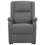 Sillón elevable tela gris oscuro de vidaXL, Sillones - Ref: Foro24-329700, Precio: 341,44 €, Descuento: %