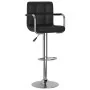 Küchenhocker 2 Einheiten aus schwarzem Kunstleder von vidaXL, Küchenhocker - Ref: Foro24-334594, Preis: 122,83 €, Rabatt: %