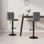 Kitchen stools 2 units dark gray velvet by vidaXL, Kitchen stools - Ref: Foro24-334306, Price: 109,90 €, Discount: %