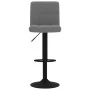 Taburetes de cocina 2 unidades terciopelo gris oscuro de vidaXL, Taburetes de cocina - Ref: Foro24-334306, Precio: 109,90 €, ...