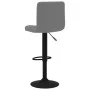 Taburetes de cocina 2 unidades terciopelo gris oscuro de vidaXL, Taburetes de cocina - Ref: Foro24-334306, Precio: 109,90 €, ...