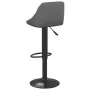 Dunkelgraues Samt-Küchenhocker von vidaXL, Küchenhocker - Ref: Foro24-335339, Preis: 87,25 €, Rabatt: %