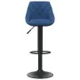 Küchenhocker 2 Einheiten aus blauem Samt von vidaXL, Küchenhocker - Ref: Foro24-335353, Preis: 139,76 €, Rabatt: %
