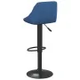 Küchenhocker 2 Einheiten aus blauem Samt von vidaXL, Küchenhocker - Ref: Foro24-335353, Preis: 139,76 €, Rabatt: %