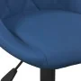 Küchenhocker 2 Einheiten aus blauem Samt von vidaXL, Küchenhocker - Ref: Foro24-335353, Preis: 139,76 €, Rabatt: %