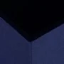 Blauer, zusammenklappbarer Aufbewahrungshocker aus synthetischem Leinen von vidaXL, Klapphocker und Stühle - Ref: Foro24-3387...