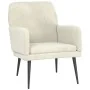 Sillón de terciopelo crema 62x79x79 cm de vidaXL, Sillones - Ref: Foro24-351412, Precio: 89,31 €, Descuento: %