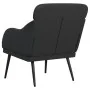 Sillón de cuero sintético negro 63x76x80 cm de vidaXL, Sillones - Ref: Foro24-351424, Precio: 99,64 €, Descuento: %
