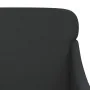 Sillón de cuero sintético negro 63x76x80 cm de vidaXL, Sillones - Ref: Foro24-351424, Precio: 99,64 €, Descuento: %