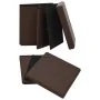Taburetes de almacenaje plegables 2 uds marrón PVC de vidaXL, Taburetes y sillas plegables - Ref: Foro24-338787, Precio: 38,2...