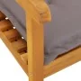 Silla mecedora con cojines madera maciza acacia de vidaXL, Sillas de jardín - Ref: Foro24-360026, Precio: 108,89 €, Descuento: %