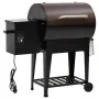 Barbacoa de pellets con estante inferior hierro negro 94 cm de vidaXL, Barbacoas - Ref: Foro24-360068, Precio: 450,27 €, Desc...