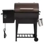 Barbacoa de pellets con estante inferior hierro negro 94 cm de vidaXL, Barbacoas - Ref: Foro24-360068, Precio: 450,27 €, Desc...