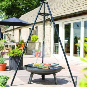 RedFire Parrilla con trípode negro 172 cm BBQ TRIPOD de RedFire, Barbacoas - Ref: Foro24-411811, Precio: 111,71 €, Descuento: %