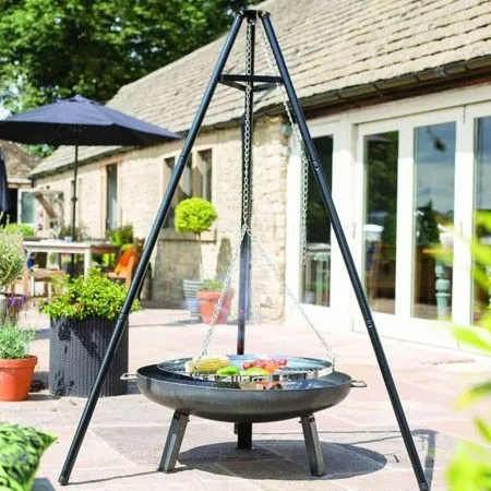 RedFire Parrilla con trípode negro 172 cm BBQ TRIPOD de RedFire, Barbacoas - Ref: Foro24-411811, Precio: 111,71 €, Descuento: %