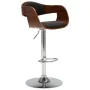 Küchenhocker 2 Stück gebogenes Holz und grauer Stoff von vidaXL, Küchenhocker - Ref: Foro24-3052713, Preis: 257,39 €, Rabatt: %