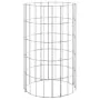 Runder Gabionenpfosten aus verzinktem Stahl Ø30x50 cm von vidaXL, Zaunpaneele - Ref: Foro24-152011, Preis: 29,78 €, Rabatt: %