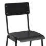 6 Stück Küchenhocker aus Sperrholz und schwarzem Stahl von vidaXL, Küchenhocker - Ref: Foro24-3054567, Preis: 607,47 €, Rabat...