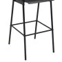 Taburetes de cocina 6 uds madera contrachapada y acero negro de vidaXL, Taburetes de cocina - Ref: Foro24-3054567, Precio: 60...