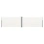 Toldo lateral retráctil color crema 160x600 cm de vidaXL, Sombrillas - Ref: Foro24-42179, Precio: 71,29 €, Descuento: %
