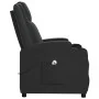 Sillón reclinable eléctrico de cuero sintético negro de vidaXL, Sillones - Ref: Foro24-3073788, Precio: 254,52 €, Descuento: %