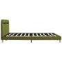 Estructura de cama con LED tela verde 180x200 cm de vidaXL, Camas y somieres - Ref: Foro24-280910, Precio: 131,81 €, Descuent...