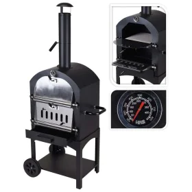 ProGarden Black BBQ Pizzaofen von ProGarden, Geräte zur Pizzaherstellung - Ref: Foro24-436255, Preis: 284,88 €, Rabatt: %