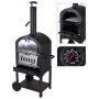 ProGarden Horno de pizza en barbacoa negro de ProGarden, Aparatos para hacer pizza - Ref: Foro24-436255, Precio: 284,88 €, De...