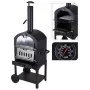 ProGarden Horno de pizza en barbacoa negro de ProGarden, Aparatos para hacer pizza - Ref: Foro24-436255, Precio: 284,88 €, De...