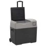 Nevera con ruedas y adaptador polipropileno negro y gris 30 L de vidaXL, Neveras - Ref: Foro24-3154635, Precio: 269,98 €, Des...
