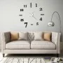 Reloj 3D de pared con diseño moderno 100 cm XXL negro de vidaXL, Relojes de pared - Ref: Foro24-50635, Precio: 32,65 €, Descu...