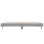 Sonoma gray engineered wood bed frame 140x190 cm by vidaXL, Beds and slatted bases - Ref: Foro24-832283, Price: 118,54 €, Dis...