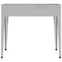 Galvanized steel planter 100.5x40.5x90 cm by vidaXL, Pots and planters - Ref: Foro24-152262, Price: 59,88 €, Discount: %