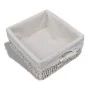 Banco de almacenaje de madera de Paulownia blanco 62x33x42 cm de vidaXL, Bancos para recibidores y almacenamiento - Ref: Foro...
