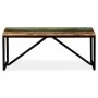 Recycled solid wood bench 110x35x45 cm by vidaXL, Benches for halls and storage - Ref: Foro24-244901, Price: 109,14 €, Discou...