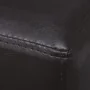 Banco de cuero sintético 139,5 cm marrón oscuro de vidaXL, Bancos para recibidores y almacenamiento - Ref: Foro24-241347, Pre...