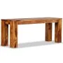 Banco de madera maciza de sheesham 110x35x45 cm de vidaXL, Bancos para recibidores y almacenamiento - Ref: Foro24-244352, Pre...
