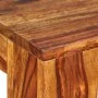Banco de madera maciza de sheesham 110x35x45 cm de vidaXL, Bancos para recibidores y almacenamiento - Ref: Foro24-244352, Pre...