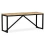 Massivholz-Mangoholz-Bank 110x35x45 cm von vidaXL, Bänke für Hallen und Lager - Ref: Foro24-244902, Preis: 105,63 €, Rabatt: %