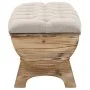 Solid wood and fabric storage bench 103x51x44 cm by vidaXL, Benches for halls and storage - Ref: Foro24-245767, Price: 214,10...
