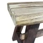 Banco de madera maciza reciclada 100x28x43 cm de vidaXL, Bancos para recibidores y almacenamiento - Ref: Foro24-244497, Preci...