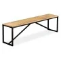 Solid mango wood bench 160x35x45 cm by vidaXL, Benches for halls and storage - Ref: Foro24-244904, Price: 214,98 €, Discount: %