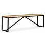 Solid mango wood bench 160x35x45 cm by vidaXL, Benches for halls and storage - Ref: Foro24-244904, Price: 214,98 €, Discount: %