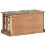Banco zapatero de madera maciza reciclada de vidaXL, Bancos para recibidores y almacenamiento - Ref: Foro24-244832, Precio: 2...