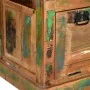 Banco zapatero de madera maciza reciclada de vidaXL, Bancos para recibidores y almacenamiento - Ref: Foro24-244832, Precio: 2...